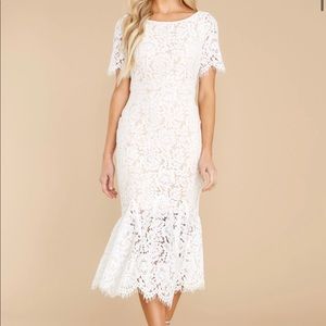 “I Can’t Resist” - Red Dress Boutique, White, Lace